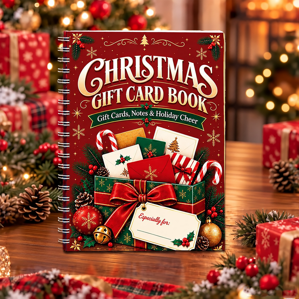 🎁Last Day Promotion 50% OFF🎁 Christmas Gift Card Book