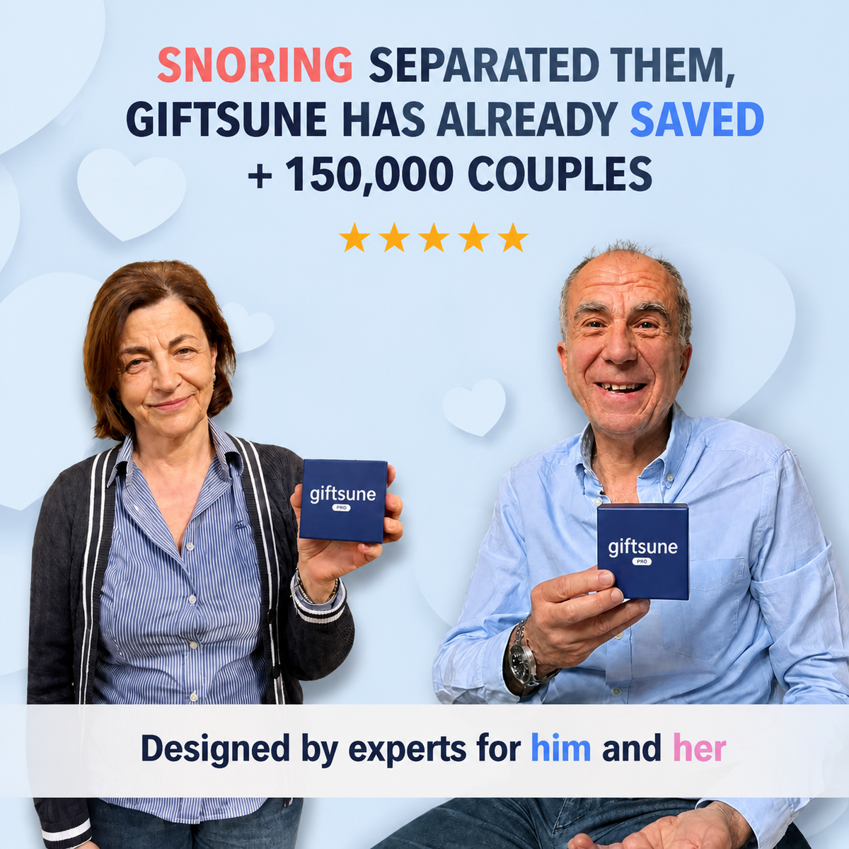 đGiftsune⢠Professional intelligent anti-snoring device