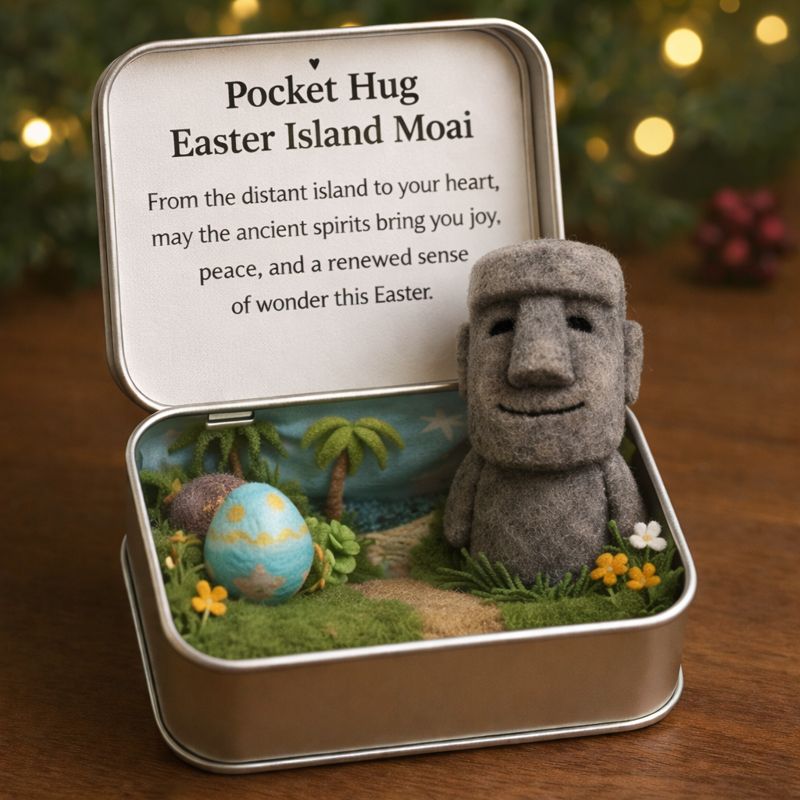 🔥LAST DAY - ✝️Easter Pocket Hug Box – Mini Comfort Gift for Spring & Faith🐣
