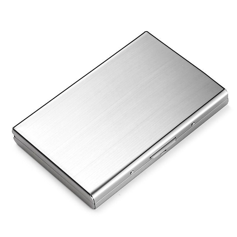 Minimalist RFID Blocking Metal Card Holder Wallet💳