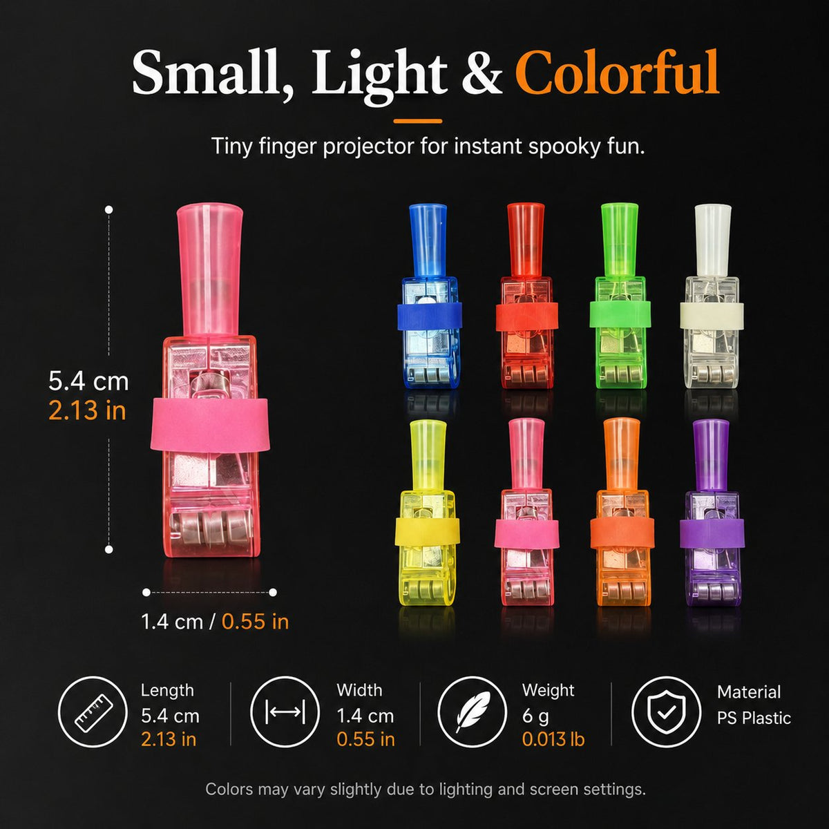 🎃 👻Halloween Finger Projector Lights – Mini Pattern Projector