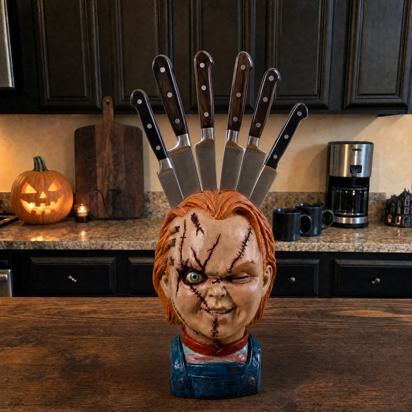 š©»Last day Promotionš„ Horror Knife Block