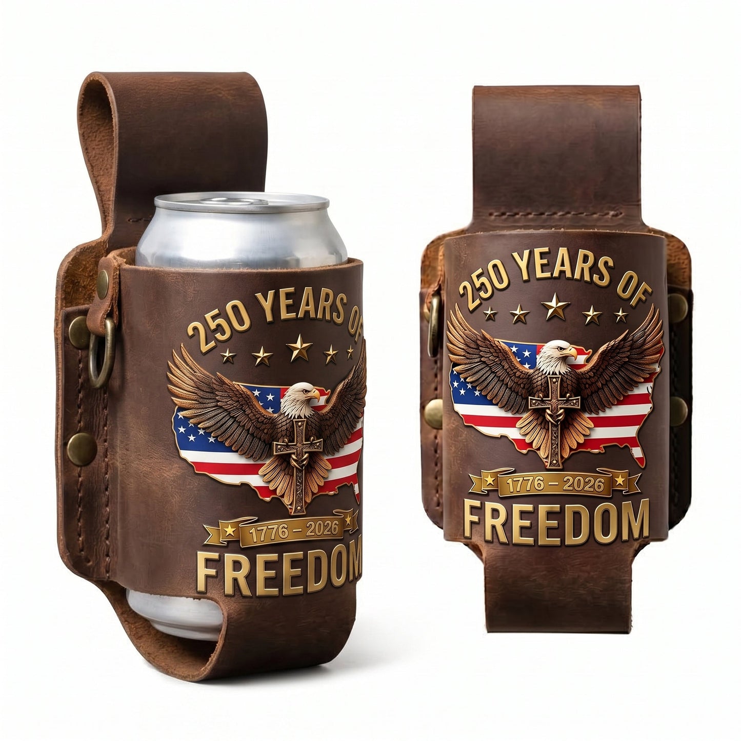 š„Father's Day Special Offer -- Patriotic 250th Anniversary Beer Sleeve
