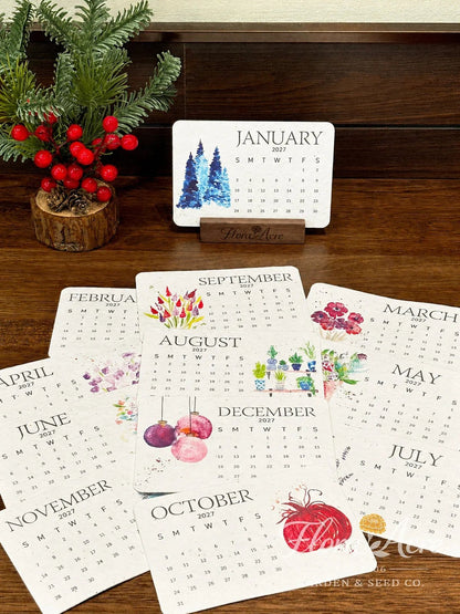 ✨Early Holiday Sale 49% OFF🌱Eco-Friendly Plantable “Timeless” Seed Calendar 2027