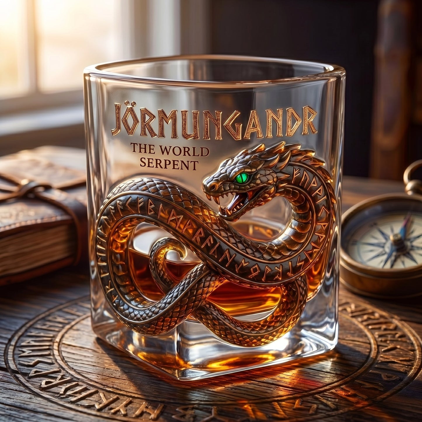🐙 Mythical Titan Glass