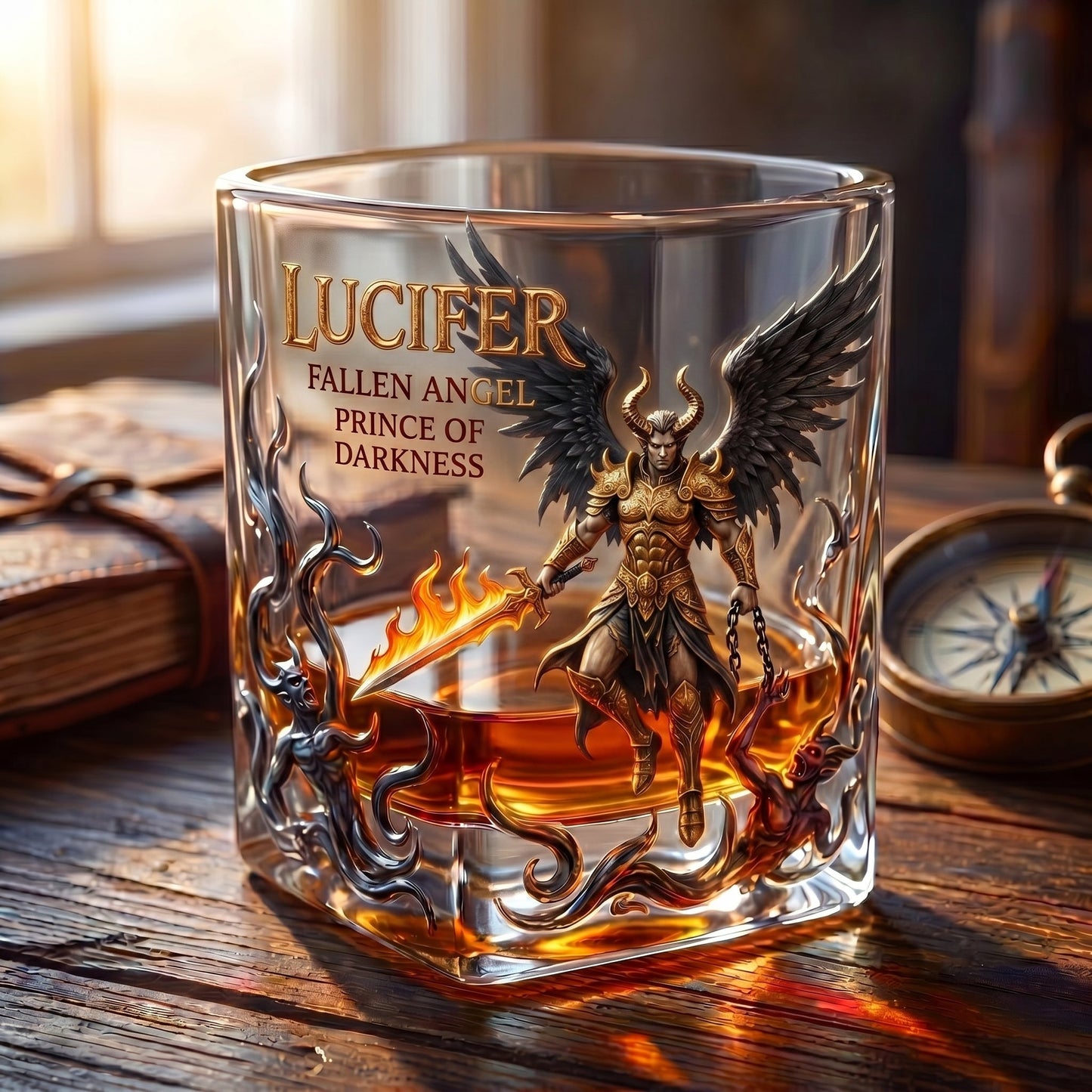 🐙 Mythical Titan Glass