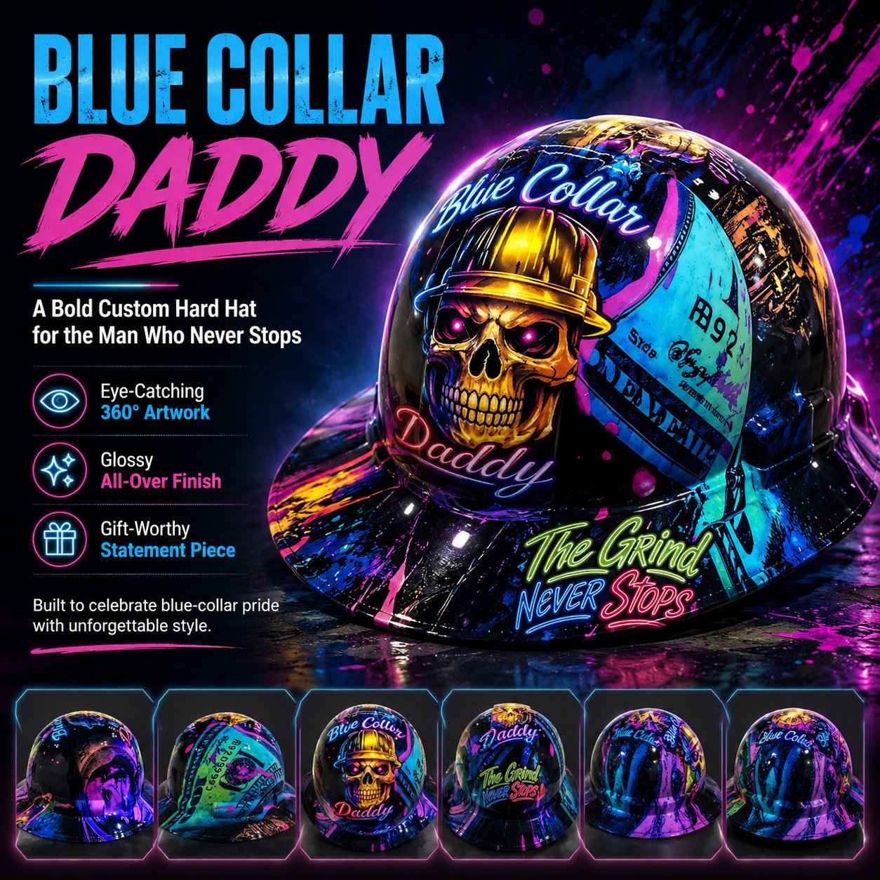 🎁Father’s Day Gift 50% OFF👷‍♂️ Rigid Impact Safety Helmet