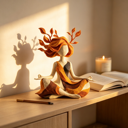 🧘‍♀️Serenity Growth | Inner Harmony Sculptural Figurine