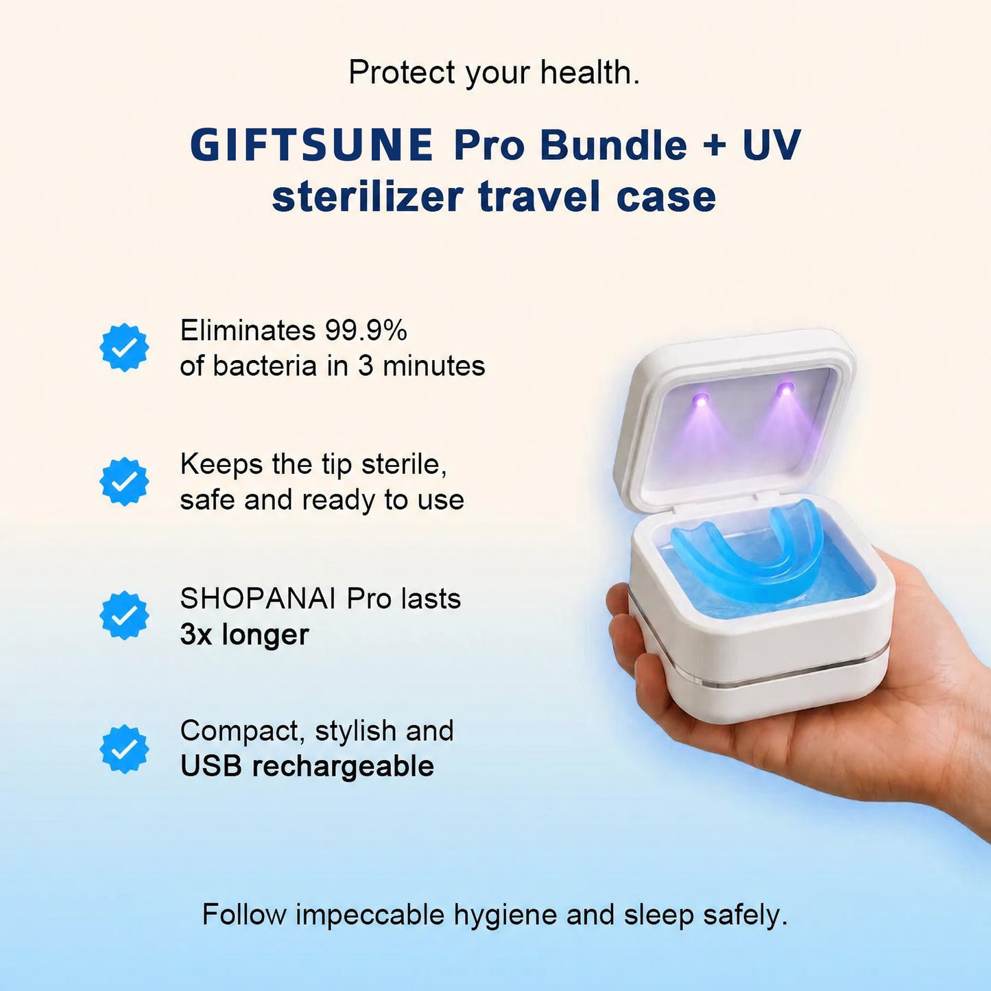 🔥Giftsune™  Professional intelligent anti-snoring device