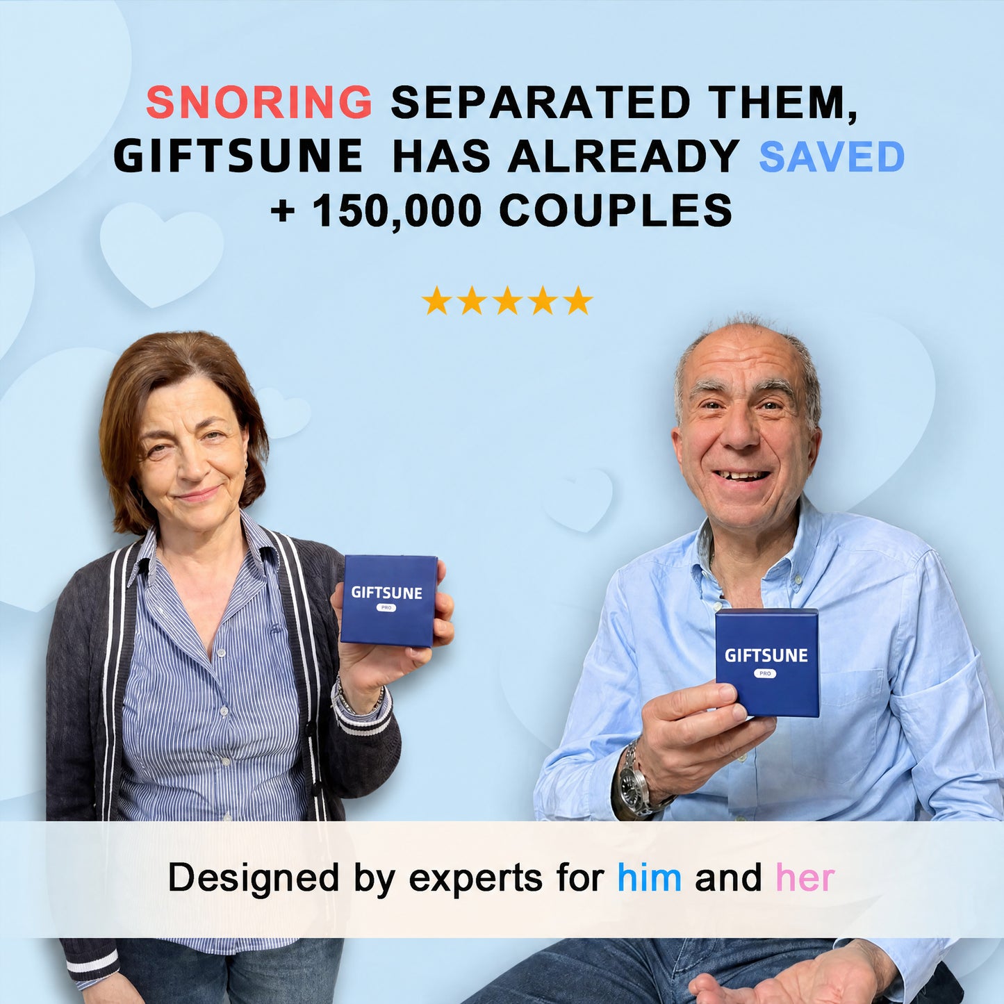 🔥Giftsune™  Professional intelligent anti-snoring device
