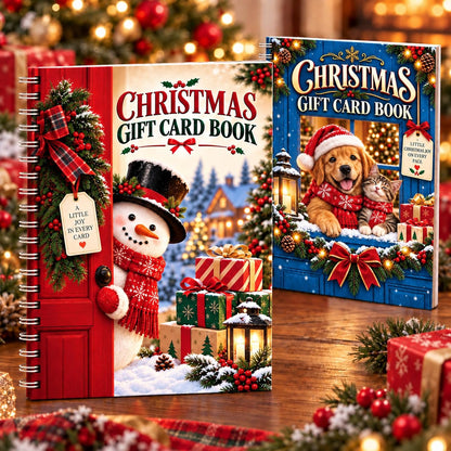 🎁Last Day Promotion 50% OFF🎁 Christmas Gift Card Book