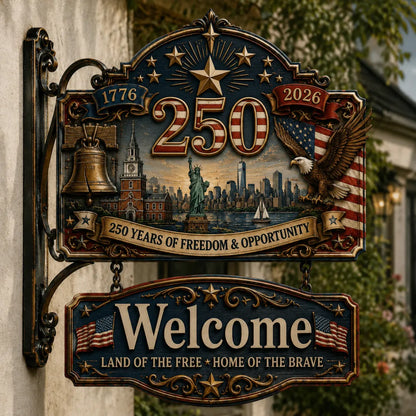 🔥Last Day 49% OFF🔥 - USA 250th Anniversary Welcome Sign