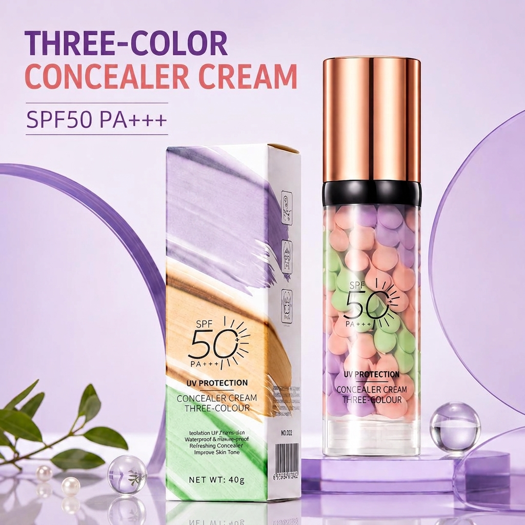 🔥LAST DAY 50% OFF✨3-in-1 Color Correcting Primer with SPF 50 PA+++ | Hydrate & Protect