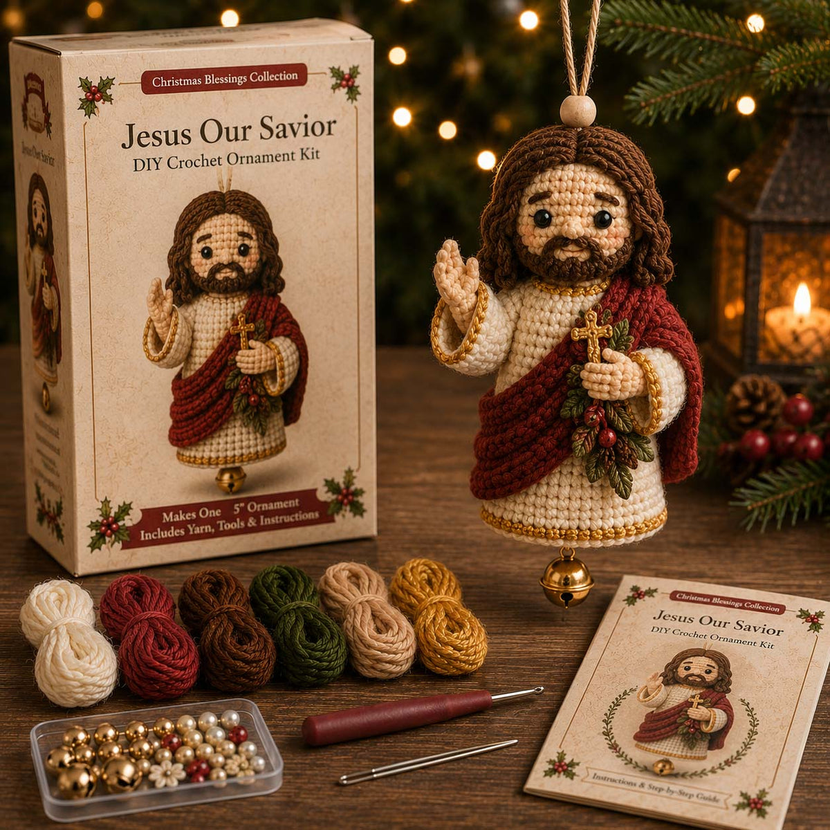 🎅 2026 Christmas Gift 50% Off--🎄 Christmas Character Fabric Ornament DIY Kit