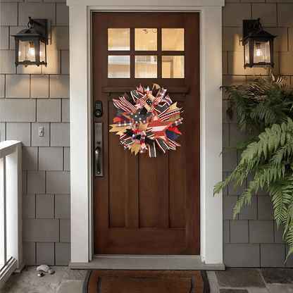 🔥Flash Sale-50% Off🔥Honor the Journey: The Hand-Crafted 250th Anniversary Tribute Wreath