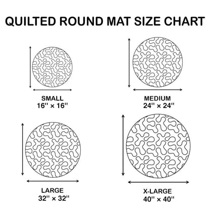 3D Haunted Vortex Round Halloween Rug