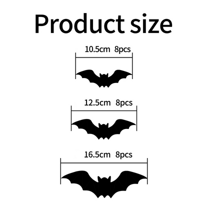 🎉🎁 Holiday Special 🦇 3D Bat Spider Light Design LED Decoration 🕷️