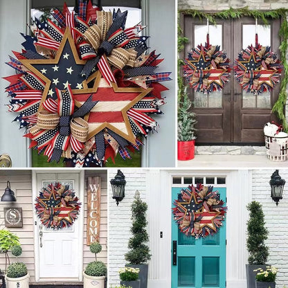🔥Flash Sale-50% Off🔥Honor the Journey: The Hand-Crafted 250th Anniversary Tribute Wreath