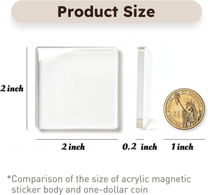 🔥LAST DAY 70% OFF✨DIY Acrylic Photo Magnet Kit – Create Custom Fridge Magnets in Minutes
