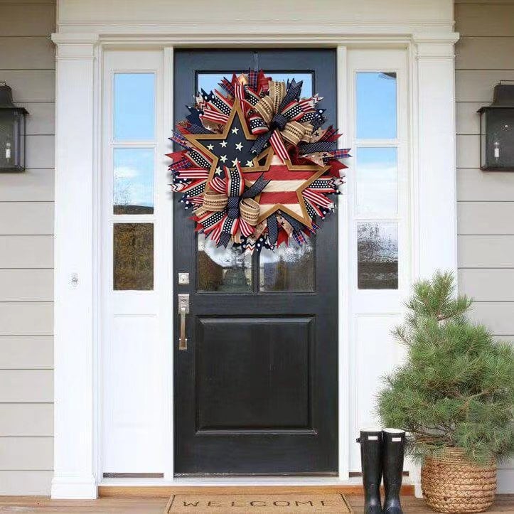 🔥Flash Sale-50% Off🔥Honor the Journey: The Hand-Crafted 250th Anniversary Tribute Wreath