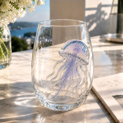 ⏰Last day Promotion 🔥-🎁The Perfect Beach House Gift🌊3D Ocean Animal Artisan Glassware Collection