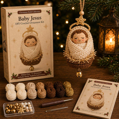 🎅 2026 Christmas Gift 50% Off--🎄 Christmas Character Fabric Ornament DIY Kit