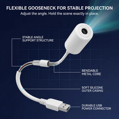 ⏰Last day Promotion 🔥-Night Light Projector - Smart Holographic Star Projector