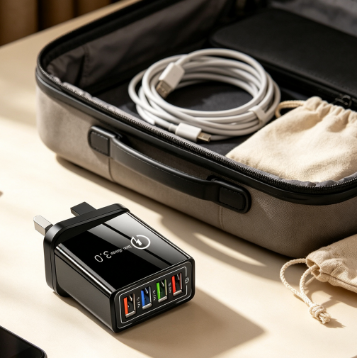 📱The Charger Big Tech Hates | 4-Port Quick Charge 3.0 + AI Performance Boost