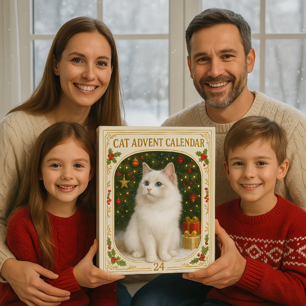 🐱2026 Cat Advent Calendar – 24 Festive Cat Figures for the Christmas Countdown