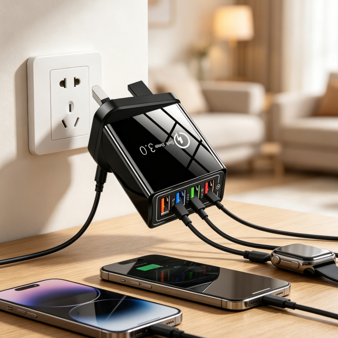 📱The Charger Big Tech Hates | 4-Port Quick Charge 3.0 + AI Performance Boost