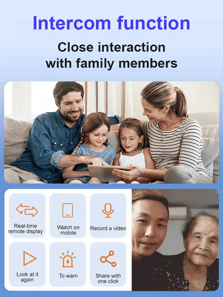 ✨LAST DAY 51%OFF✨[2026 Upgraded ultra-invisible] No-plug camera