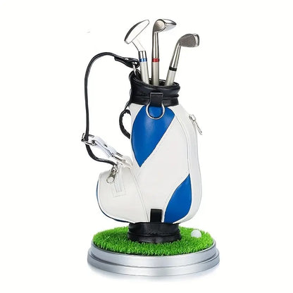 ⛳ Golf Lover's Desk Pen Holder Set – The Perfect Office Gift for Golf Fans