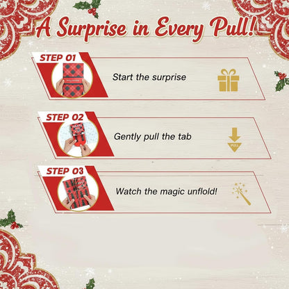⏰LAST DAY 70% OFF - 2026 New🎅🎁✨Handmade Waterfall Christmas Gift Card Booklet♻️ 💳✨