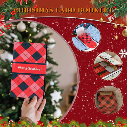 ⏰LAST DAY 70% OFF - 2026 New🎅🎁✨Handmade Waterfall Christmas Gift Card Booklet♻️ 💳✨