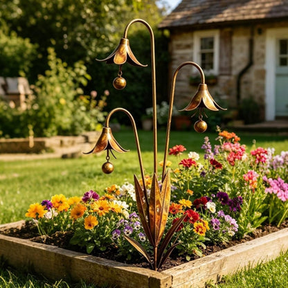 🔥Enjoy a 40% discount for a limited time🥇Handmade Bluebell Garden Wind Chime - Yard Art Decor