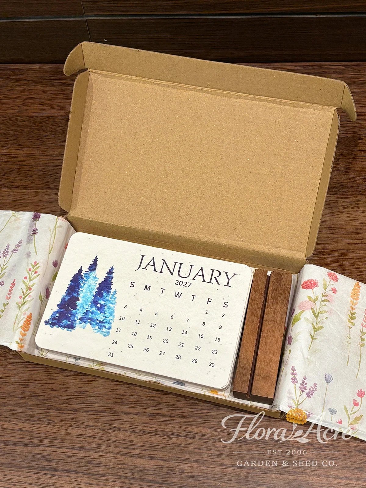 ✨Early Holiday Sale 49% OFF🌱Eco-Friendly Plantable “Timeless” Seed Calendar 2027