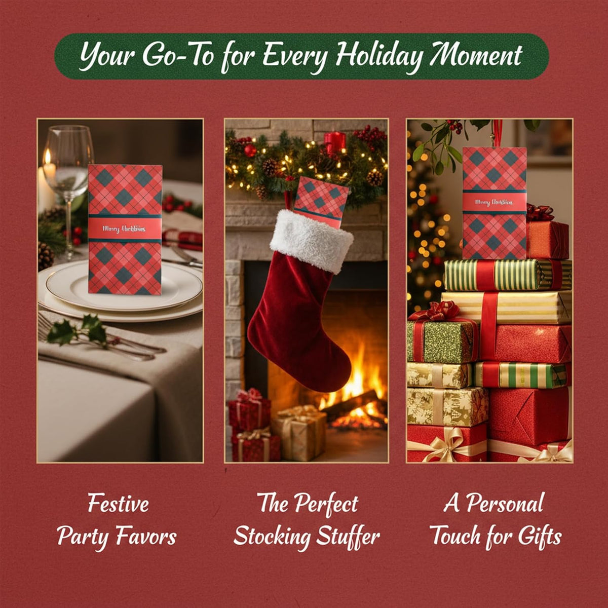 ⏰LAST DAY 70% OFF - 2026 New🎅🎁✨Handmade Waterfall Christmas Gift Card Booklet♻️ 💳✨