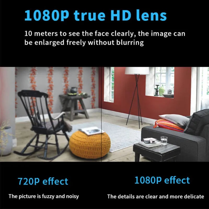 ✨LAST DAY 51%OFF✨[2026 Upgraded ultra-invisible] No-plug camera