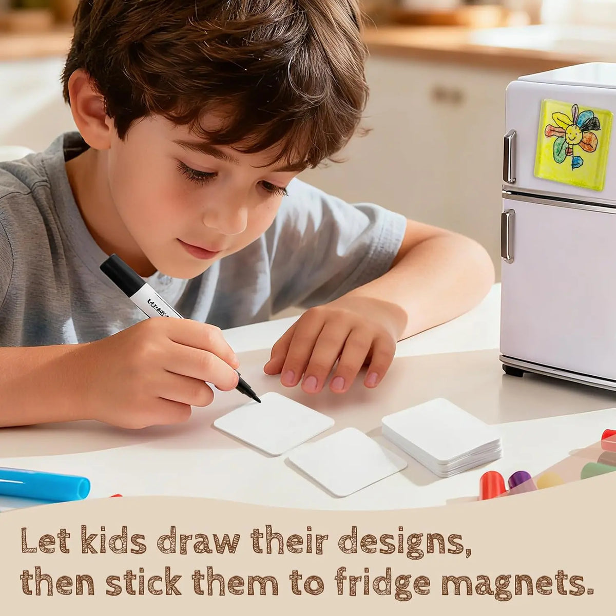 🔥LAST DAY 70% OFF✨DIY Acrylic Photo Magnet Kit – Create Custom Fridge Magnets in Minutes