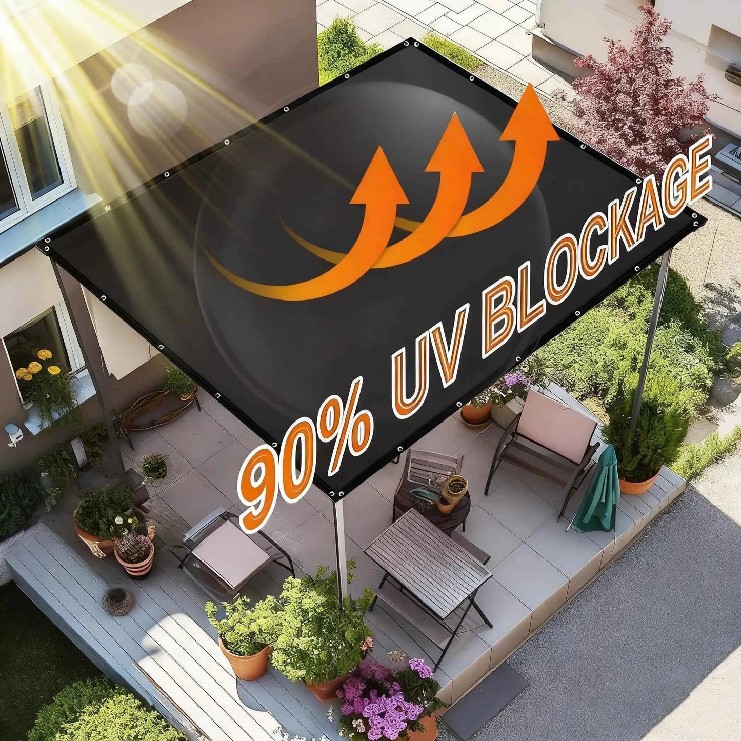 ✨Summer Hot Sale Promotion-49% OFF🌞-Outdoor courtyard shade net