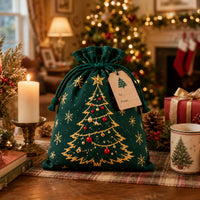 ✨ Golden Xmas Tree Bag