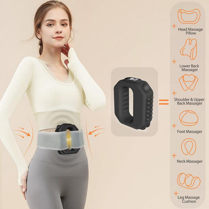 🔥50% OFF💪3-in-1 Vibrating Fascia Ring Massager ( Free Belt 🎁)