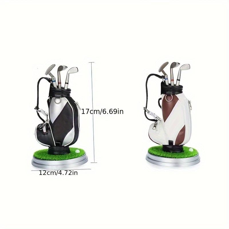 ⛳ Golf Lover's Desk Pen Holder Set – The Perfect Office Gift for Golf Fans