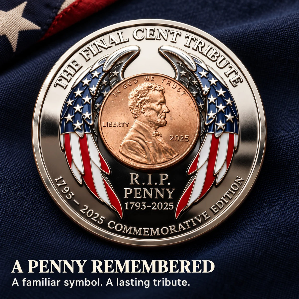 🔥LAST DAY 50% OFF🔥 - THE FINAL CENT 1793–2025 · END OF AN ERA