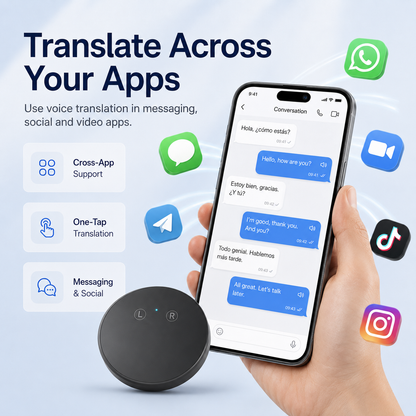 ✨ 50% OFF – Limited Time Offer✨AI Pocket Translator – Real-Time Two-Way Voice Translation in 165+ Languages