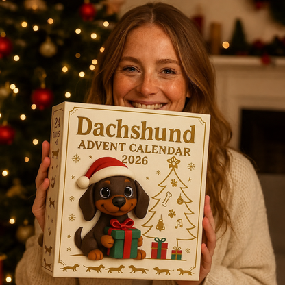 🎄🐶2026 Dachshund Advent Calendar 🐾 ✨