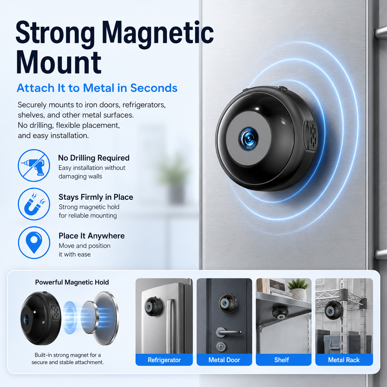 ✨LAST DAY 51%OFF✨[2026 Upgraded ultra-invisible] No-plug camera