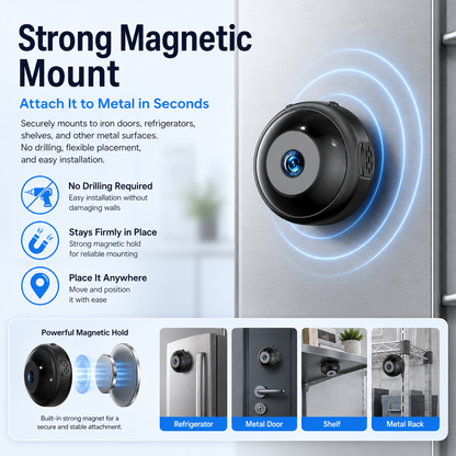 ✨LAST DAY 51%OFF✨[2026 Upgraded ultra-invisible] No-plug camera