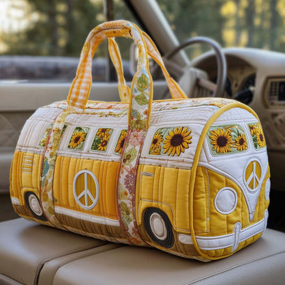 🔥LAST DAY 50% OFF✨Unisex Boho Quilted Weekender Travel Bag, Lightweight & Comfortable, Hippie Design
