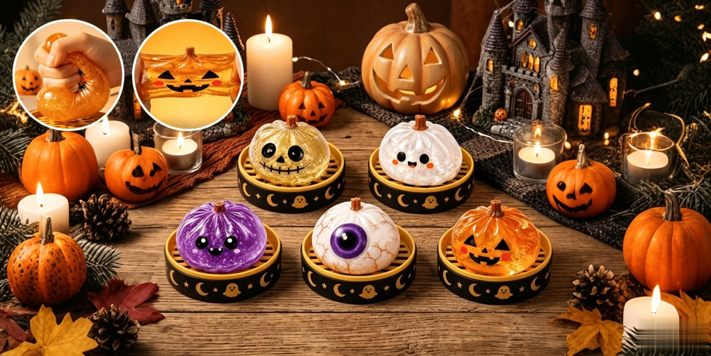 🎃👻 Last Day 50% OFF – Adorable Halloween Ghost Squishies You Can't Put Down! 🖐️